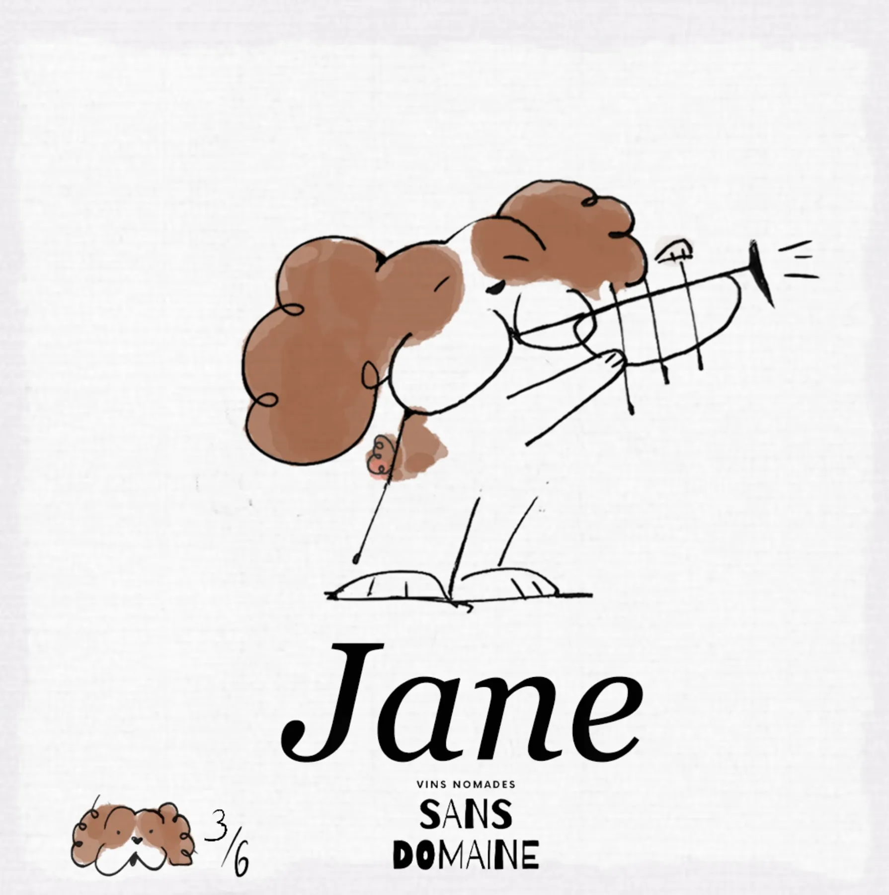 Jane 3/6: la Jane tocant la trompeta